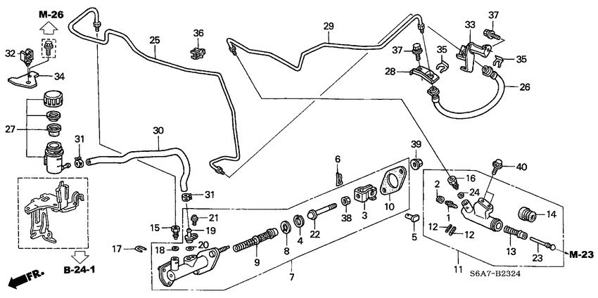 Clutch master cylinder