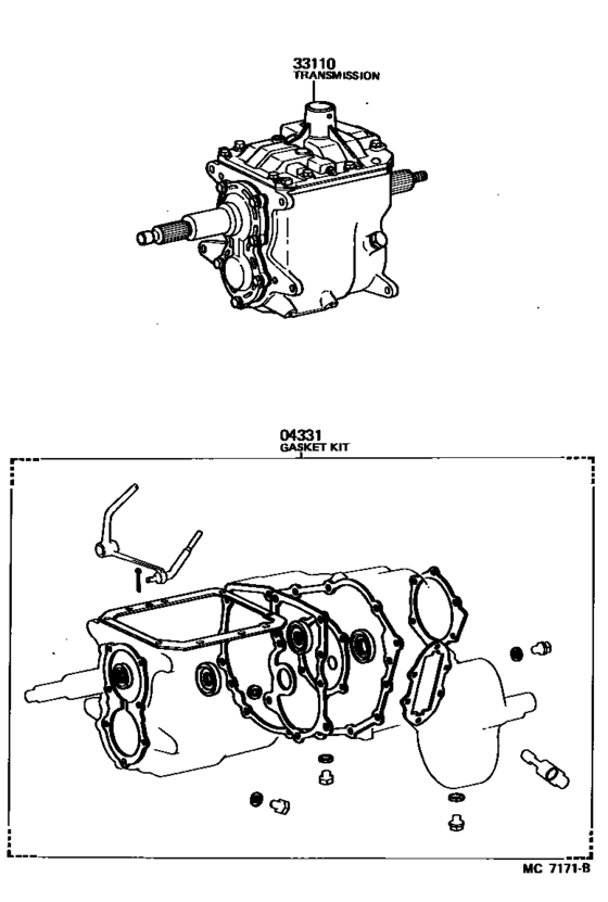 Transaxle Or Transmission Assy & Gasket Kit (Mtm)