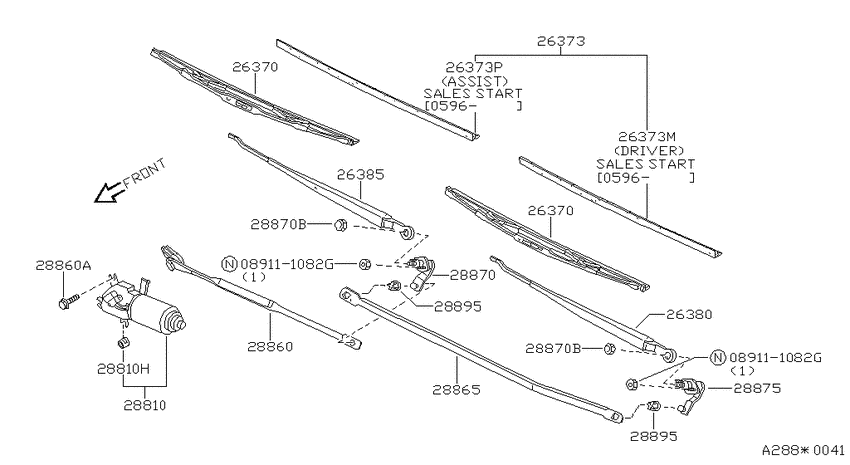 Windshield wiper