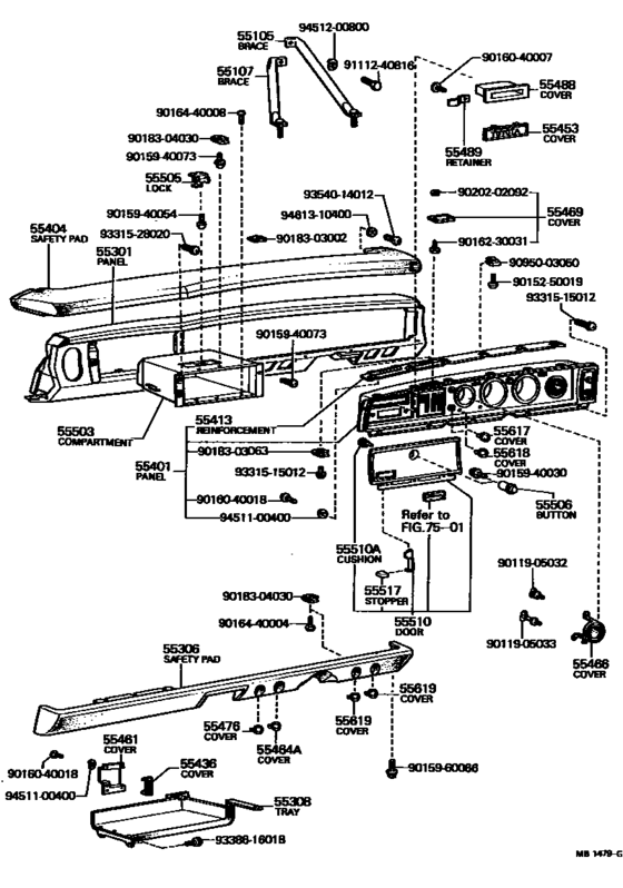 Instrument Panel & Glove Compartment