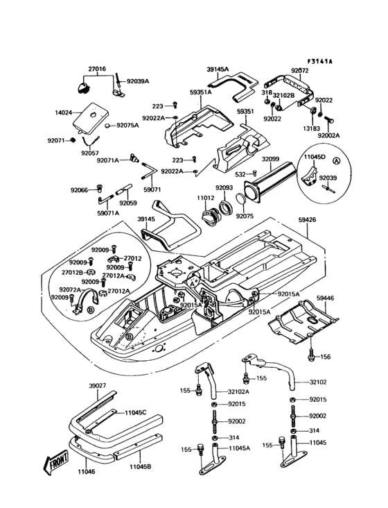 Hull(1/2)(jf650a-602488-  )