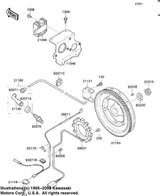 Generator/ignition coil