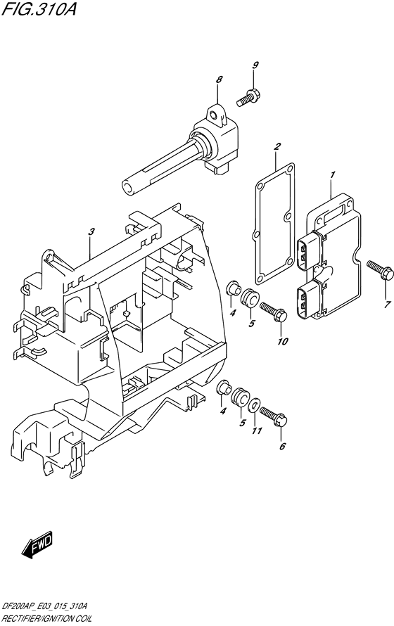 Rectifier/ignition coil