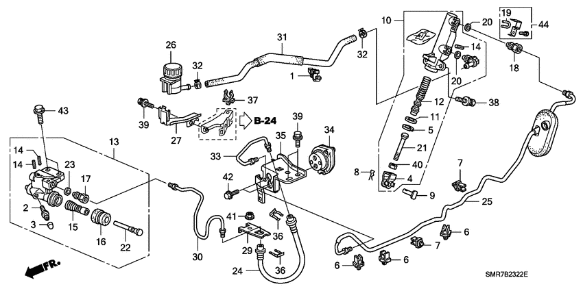 Clutch master cylinder