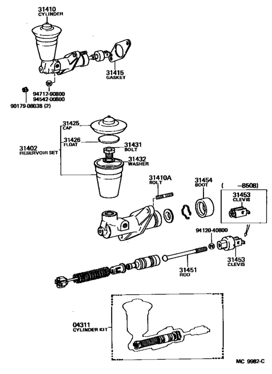 Clutch Master Cylinder