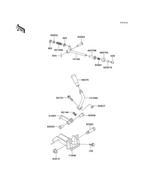 Frame fittings(lever)
