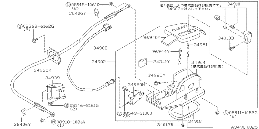 Auto transmission control device