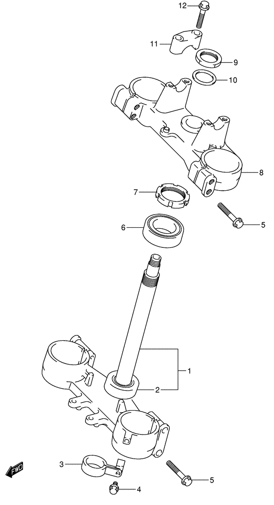 Steering stem