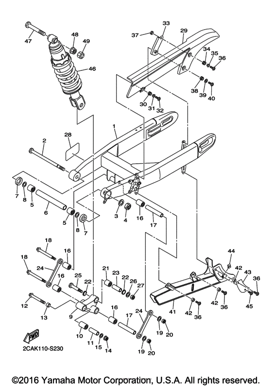 Rear arm & suspension