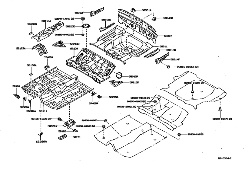 Floor Pan & Lower Back Panel