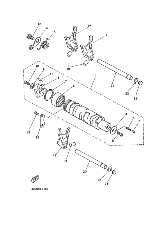Shift Cam & Fork