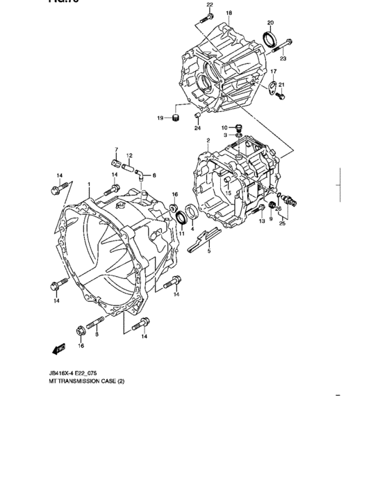Mt transmission case
