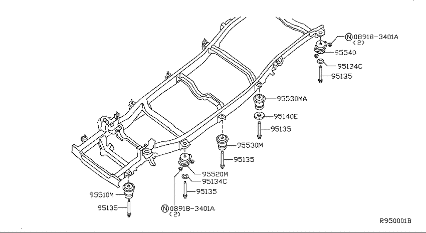 Body mounting