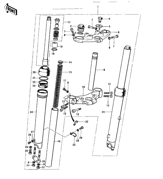 Front fork