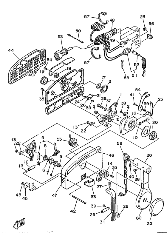 Remote control assy