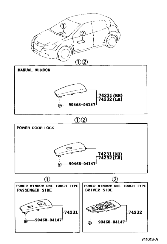 Armrest & Visor
