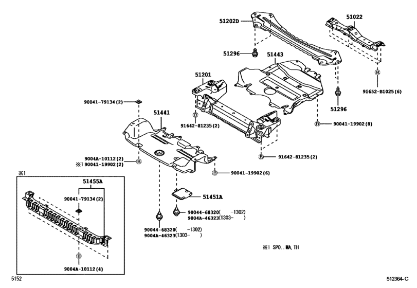 Suspension Crossmember & Under Cover