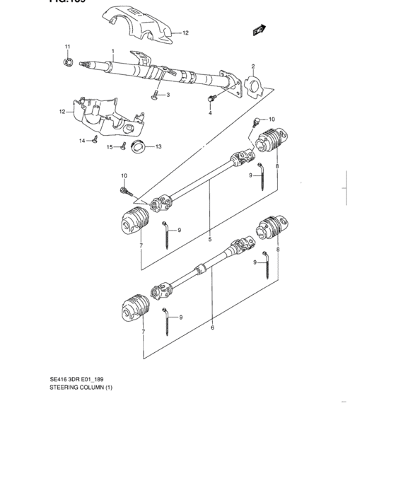 Steering column