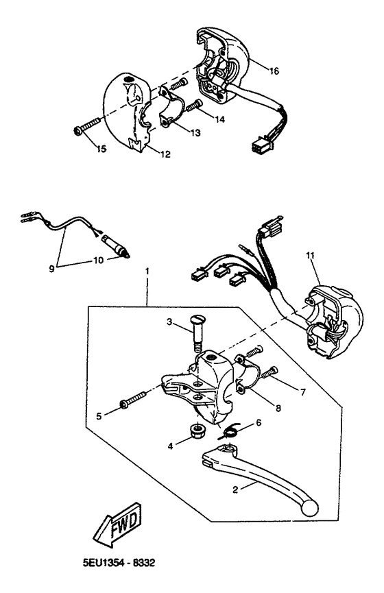 Handle switch & lever