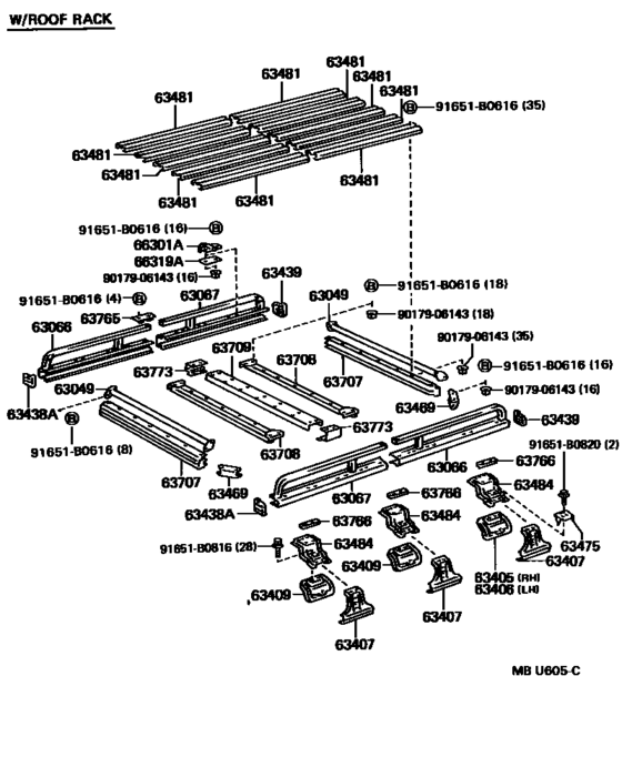 Roof Panel & Back Panel