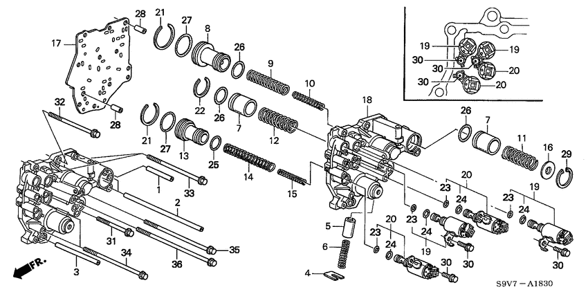 Accumulator body