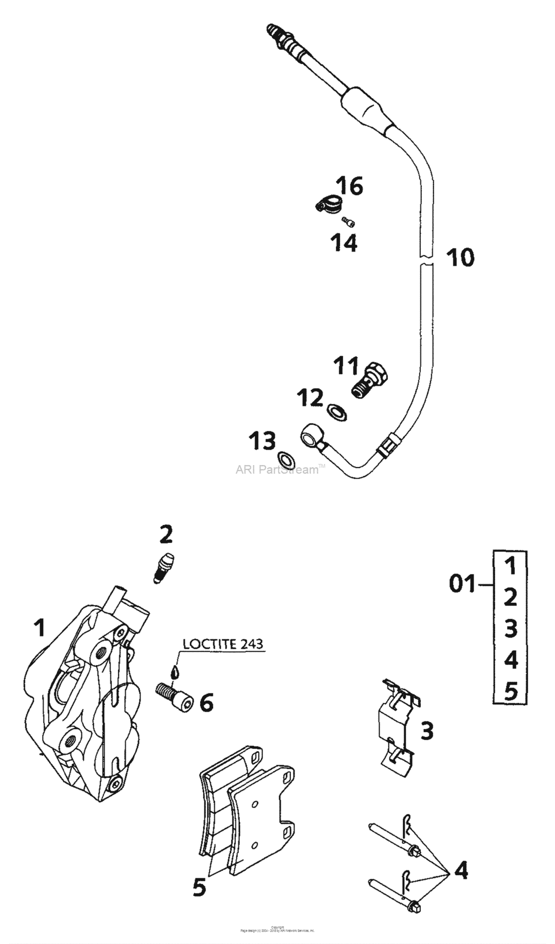 Brake Caliper Front