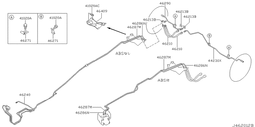 Brake piping & control