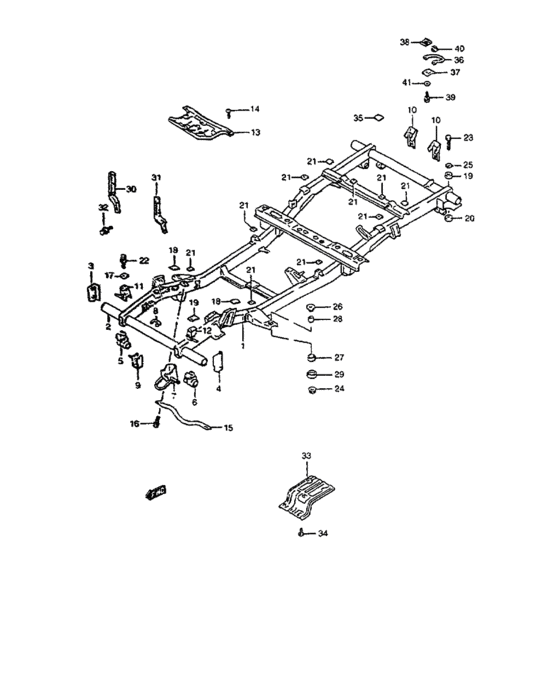 Chassis frame