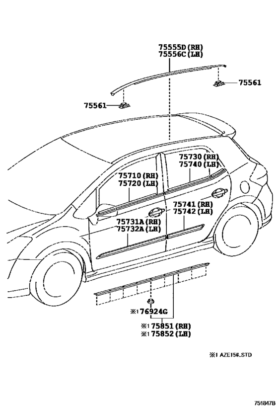 Side Moulding