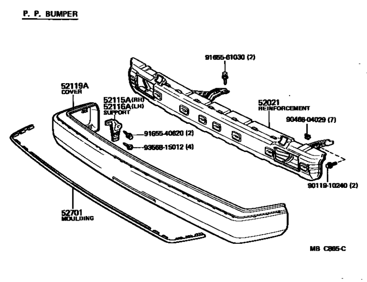 Front Bumper & Bumper Stay