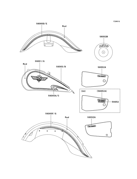 Decals(red)(vn1500-e5)