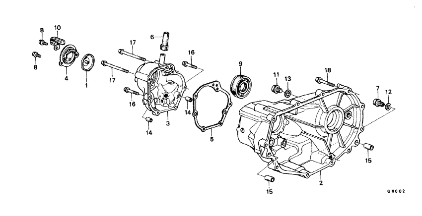 Transmission housing