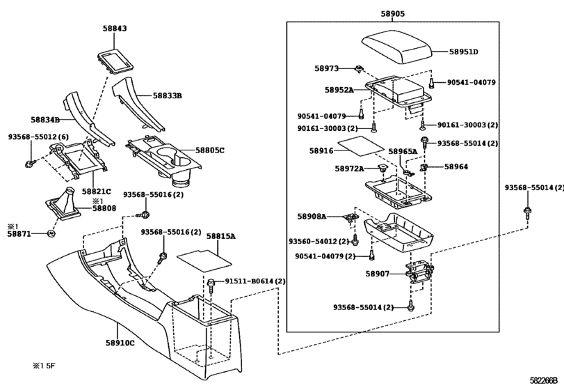 Console Box & Bracket