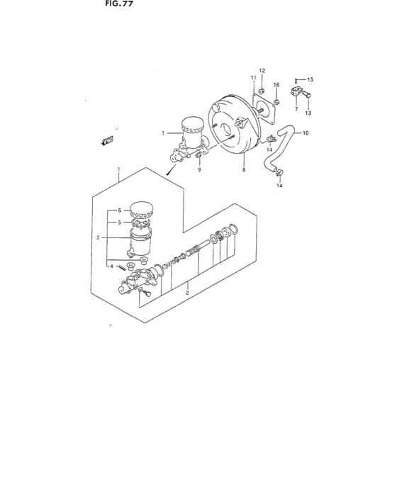 Brake master cylinder
