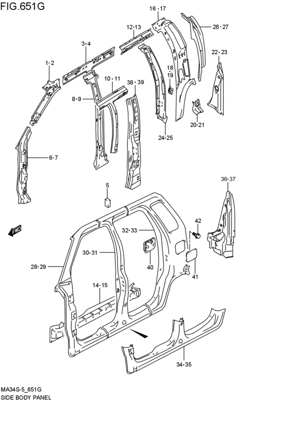 side body panel