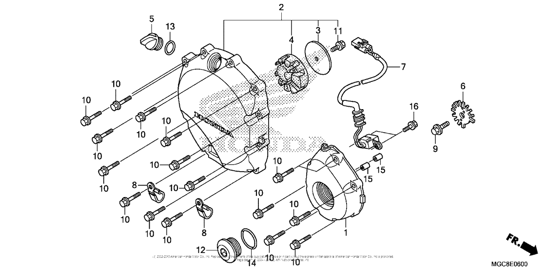 Right Crankcase Cover