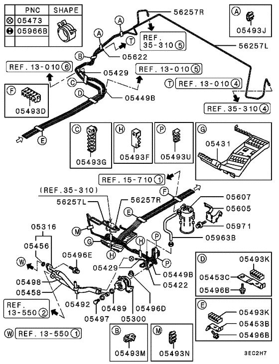 Fuel line & vapor gas control