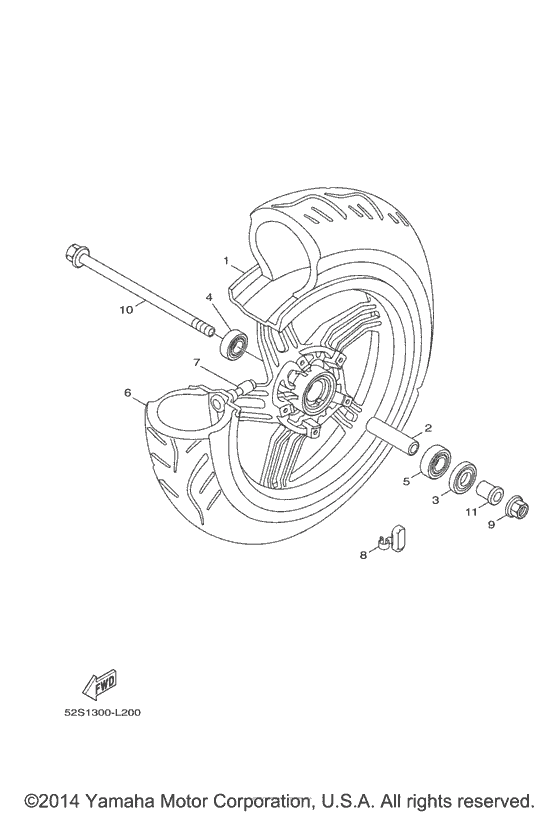Front wheel