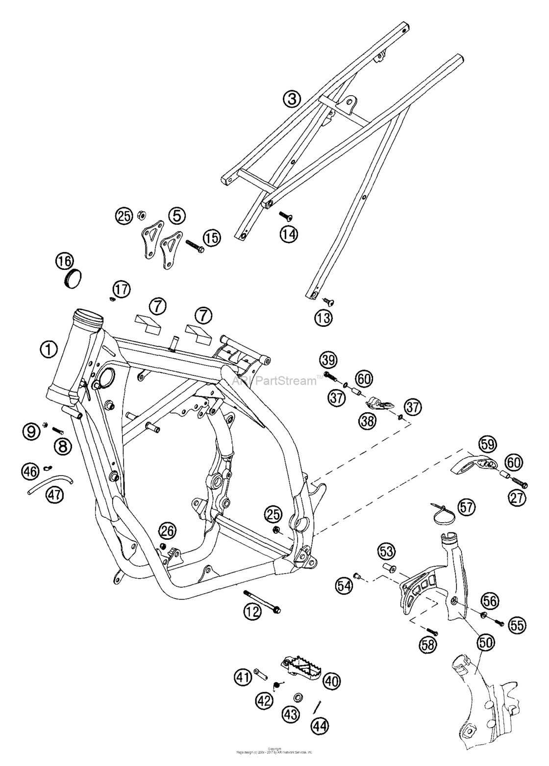 Frame, Sub Frame