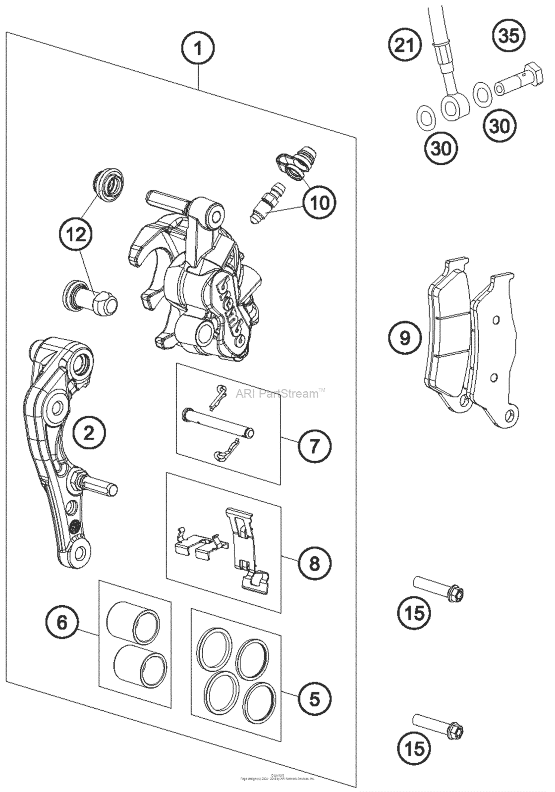 Break Caliper Front