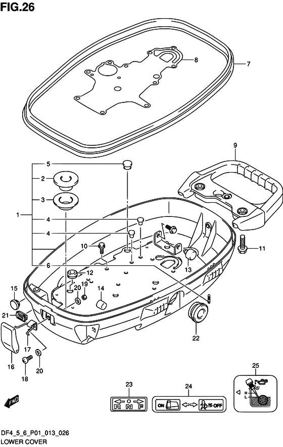 Lower cover