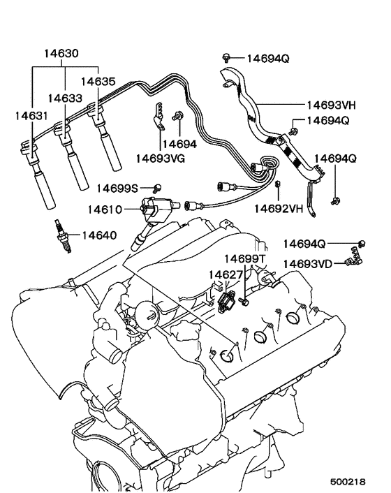 Spark plug,cable & coil