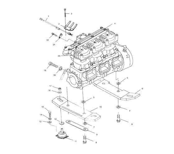 Engine mounting