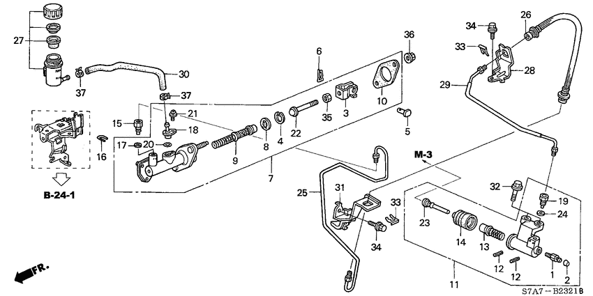 Clutch master cylinder