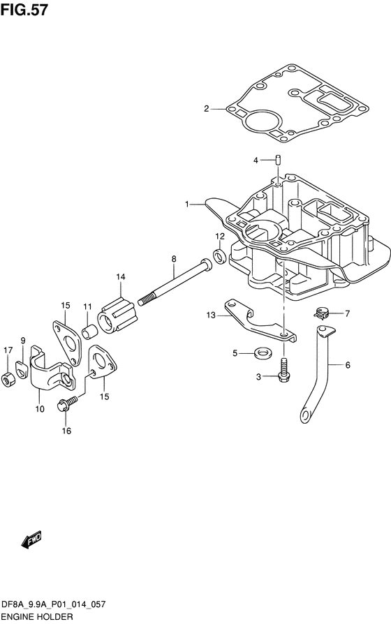 Engine holder