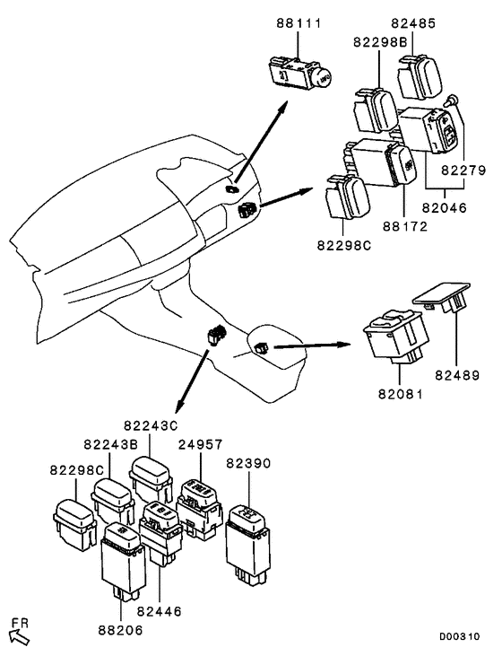 Switch & cigar lighter