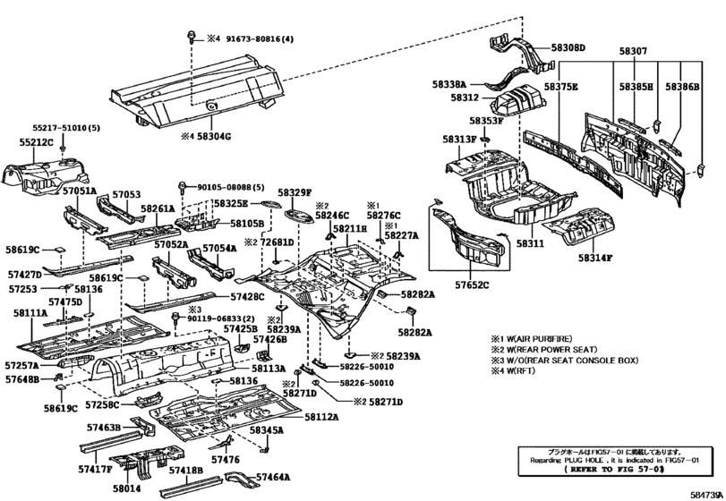 Floor Pan & Lower Back Panel