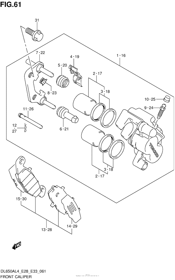 Front Caliper