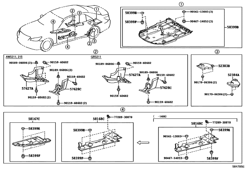 Floor Pan & Lower Back Panel