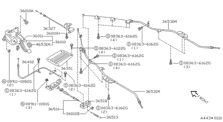 Parking brake control